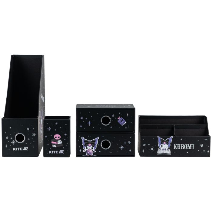 Настольный набор Kite Kuromi 4 предмета, картон (HK25-357) изображение 4