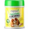 Влажные салфетки для животных Espree Aloe Ear Care Pet Wipes 60 шт. (0748406012776)