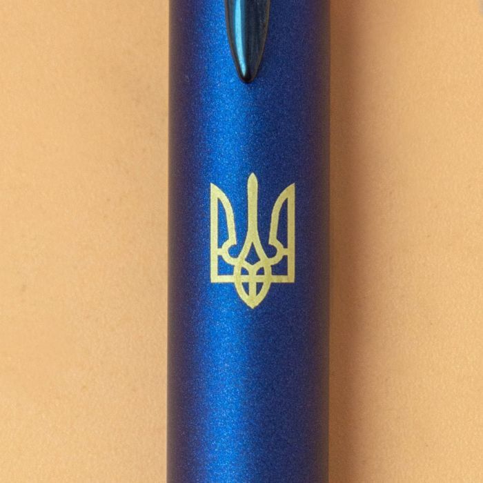 Ручка кулькова Parker IM 17 Professionals UKRAINE Monochrome Blue BP Трезубец (28132_T001y) зображення 2
