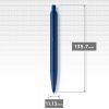 Ручка кулькова Parker IM 17 Professionals UKRAINE Monochrome Blue BP Трезубец (28132_T001y) зображення 3