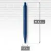 Ручка шариковая Parker IM 17 Professionals UKRAINE Monochrome Blue BP Трезубец (28132_T001y) изображение 3
