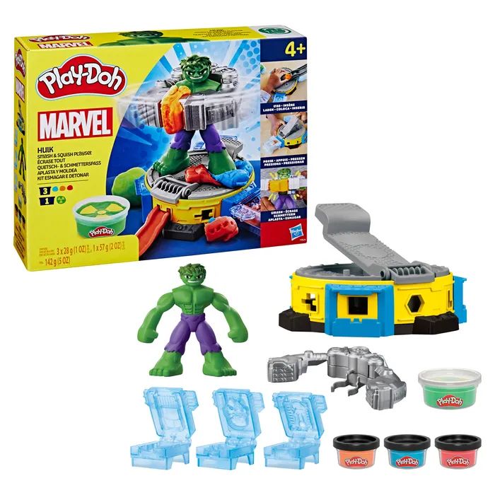 Набор для творчества Hasbro Play-Doh Marvel Hulk (F9826) изображение 2