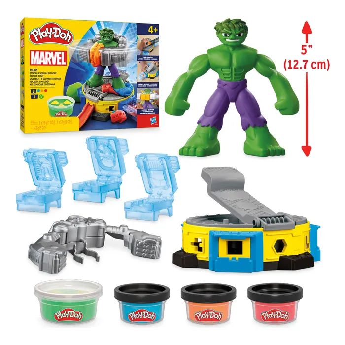 Набор для творчества Hasbro Play-Doh Marvel Hulk (F9826) изображение 3