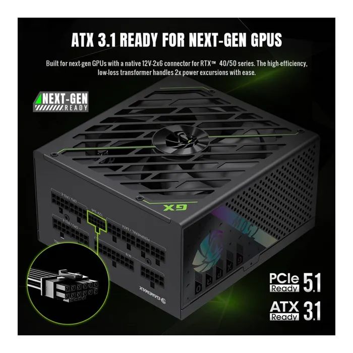 Блок питания Gamemax 750W (GX PRO 750G) изображение 6
