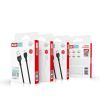 Дата кабель USB 2.0 AM to Micro 5P 1.0m 2.1A black XO (NB200-M-BK) изображение 2