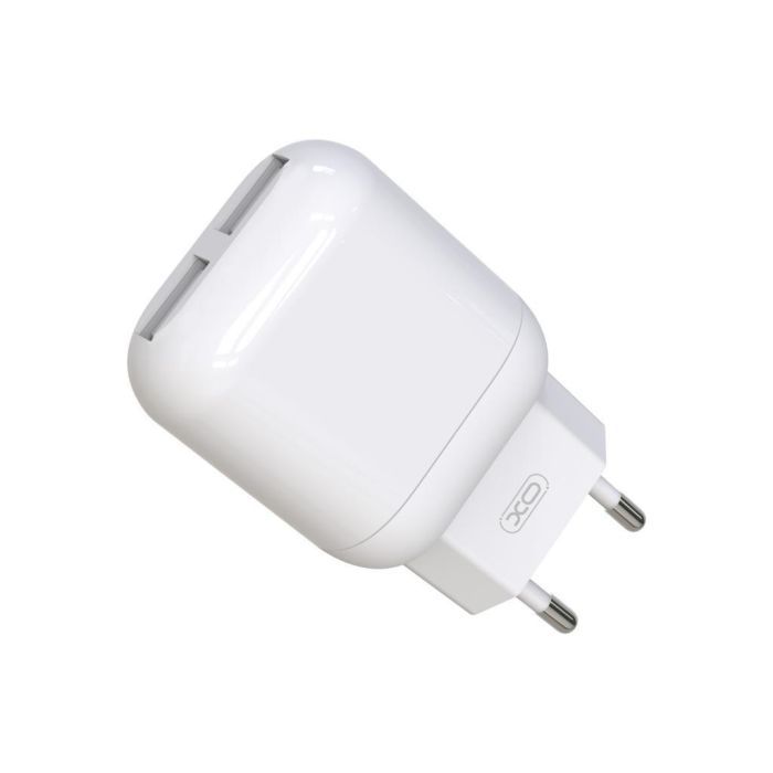 Зарядное устройство XO 2xUSB 2.4A + cable USB to Micro 5P white (L78-M-WH) изображение 3