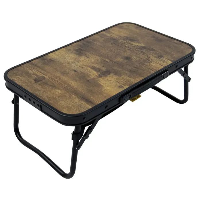 Туристический стол Bo-Camp Woodbine Compact 56x34 cm Black/Wood look (1404190) (DAS303264) изображение 2