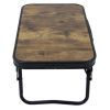 Туристический стол Bo-Camp Woodbine Compact 56x34 cm Black/Wood look (1404190) (DAS303264) изображение 2