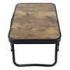 Туристический стол Bo-Camp Woodbine Compact 56x34 cm Black/Wood look (1404190) (DAS303264) изображение 6