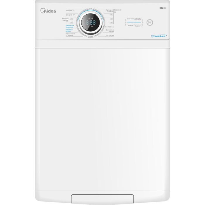 Пральна машина Midea MF100T60B/ W-UA зображення 2