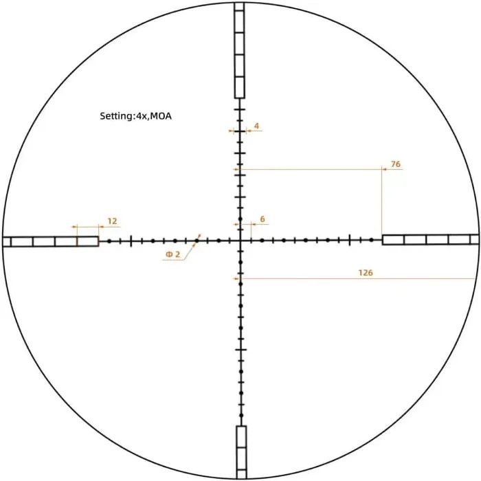 Оптичний приціл Vector Optics ZOD 1-4x20 (25.4 мм) SFP VMD-2 (OPSL18) зображення 2