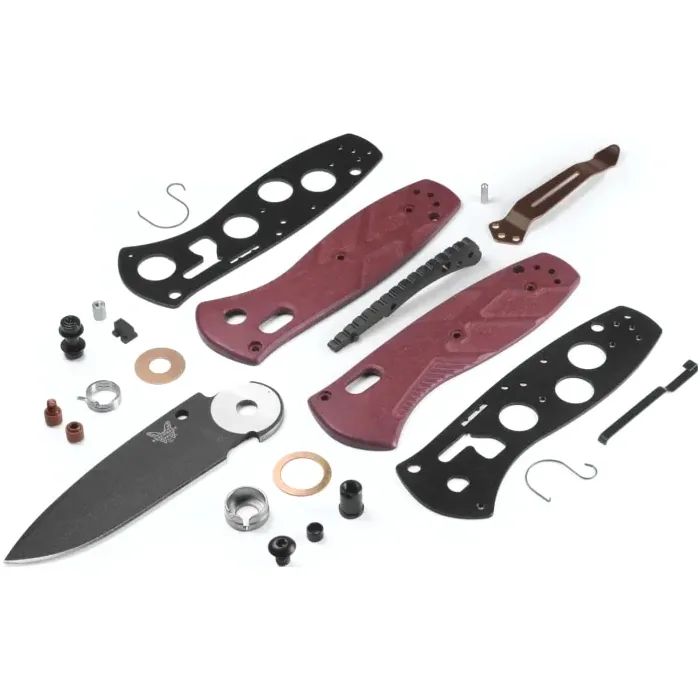 Ніж Benchmade Osborne Mini-Barrage Red (585BK-04) зображення 5