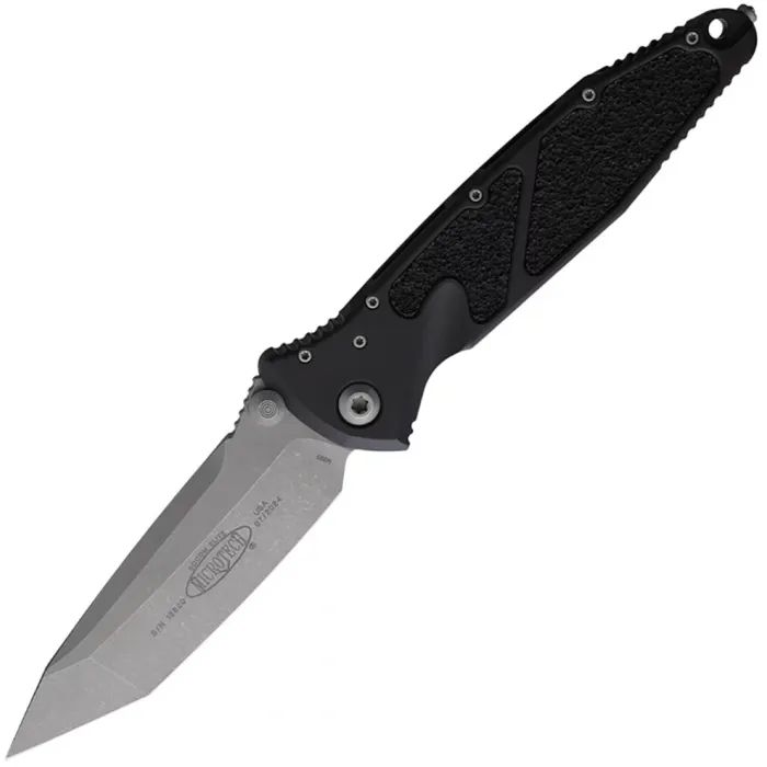 Нож Microtech Socom Elite T/E-M, tanto, чорний, чорно-червоне руків'я (161-1RD)