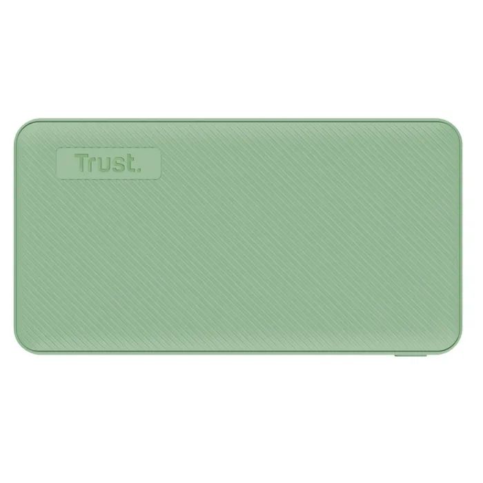Батарея універсальна Trust 10000mAh Primo ECO, 2хUSB-A/USB-C, 15W, green (25029_TRUST) зображення 3