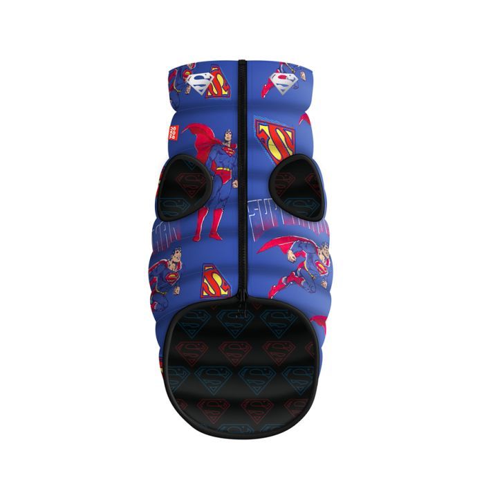 Курточка для тварин WAUDOG Clothes двостороння, "Сила Супермена" XS25 (402-1079)