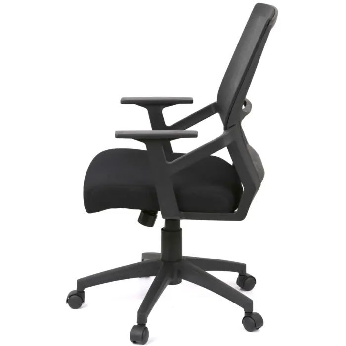 Офісне крісло Аклас Ленні TILT Чорний (Чорний/Чорний) (00163487) зображення 3