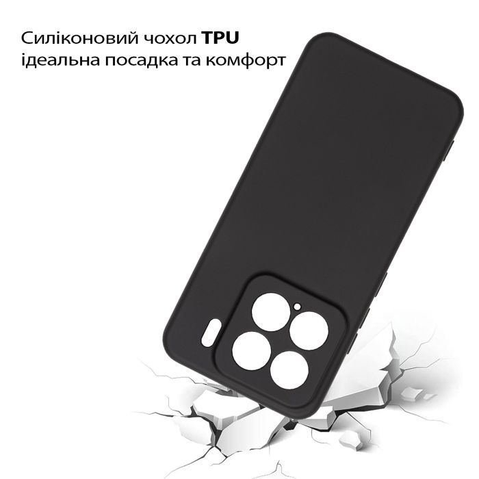 Чохол до мобільного телефона BeCover Xiaomi 15 5G Black (713781) зображення 3