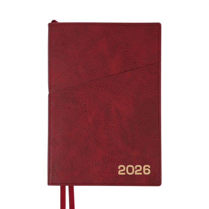 Тижневик Leo planner А5 датований 2026 "Credo", інтегральний, смарагдовий, 368 сторінок (252646)