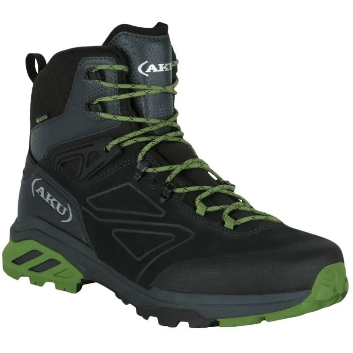 Черевики AKU Reactive GTX Dark Grey/Green 9.5 (668-244-9.5)