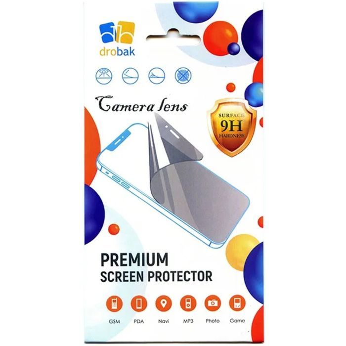 Стекло защитное Drobak 3D Apple iPhone 17 Pro Max camera (333366)