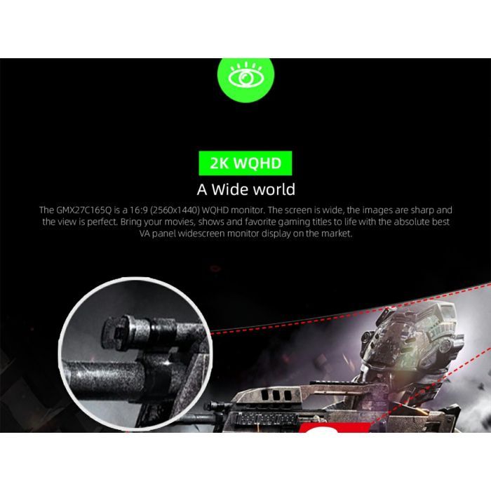 Монитор Gamemax GMX27C165Q изображение 11
