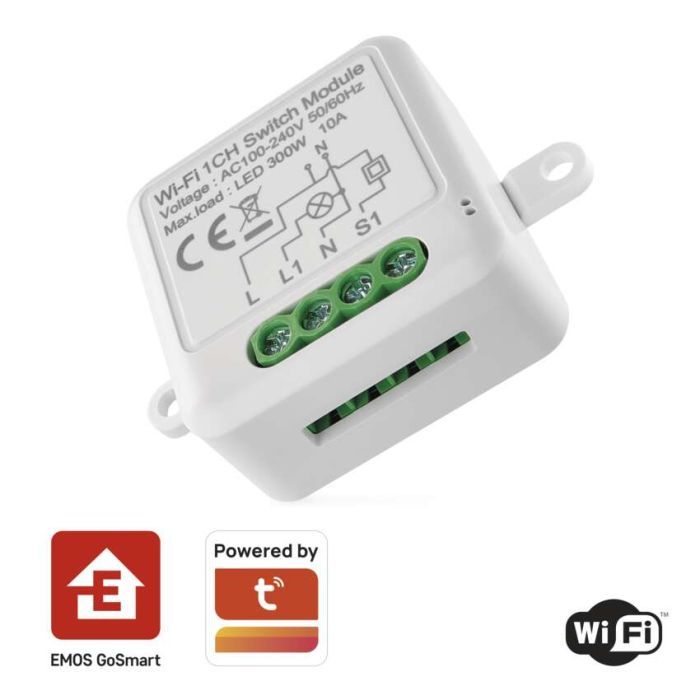 Модуль управління розумним будинком EMOS H5105 WiFi 1-Channel (H5105) зображення 8