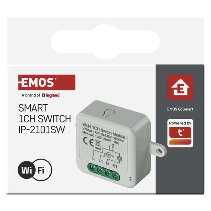 Модуль управління розумним будинком EMOS H5105 WiFi 1-Channel (H5105) зображення 9