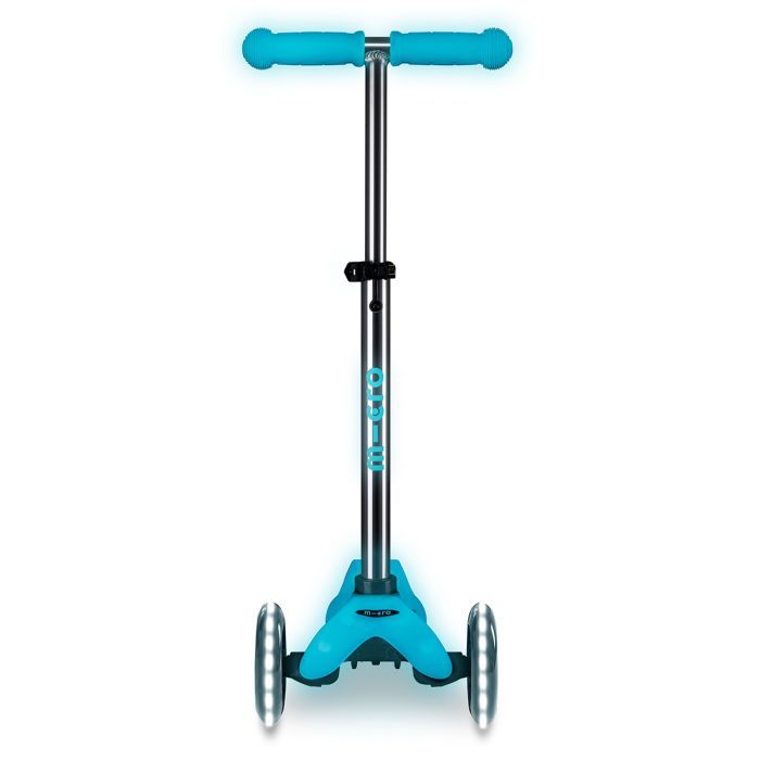 Самокат Micro Mini Deluxe Glow LED льодовик аква (MMD218) изображение 4