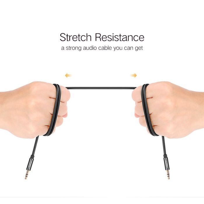 Кабель мультимедійний 3.5mm M to 3.5mm M 1.5m AV119 black Ugreen (10734) зображення 10 Кабель мультимедійний 3.5mm M to 3.5mm M 1.5m AV119 black Ugreen (10734) зображення 10