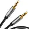 Кабель мультимедійний 3.5mm M to 3.5mm M 0.5m AV119 black Ugreen (10732) зображення 2