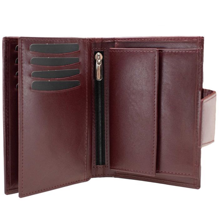 Гаманець Semi Line RFID Dark Red (DAS303148) зображення 2