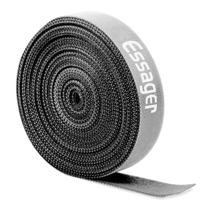 Набір для кріплення стрічка-липучка Cable Organizer 5m Black Essager (EXD-LXD01) зображення 2