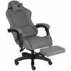 Кресло игровое GT Racer X-2339 Black/Gray (X-2339 Fabric Black/Gray) изображение 5