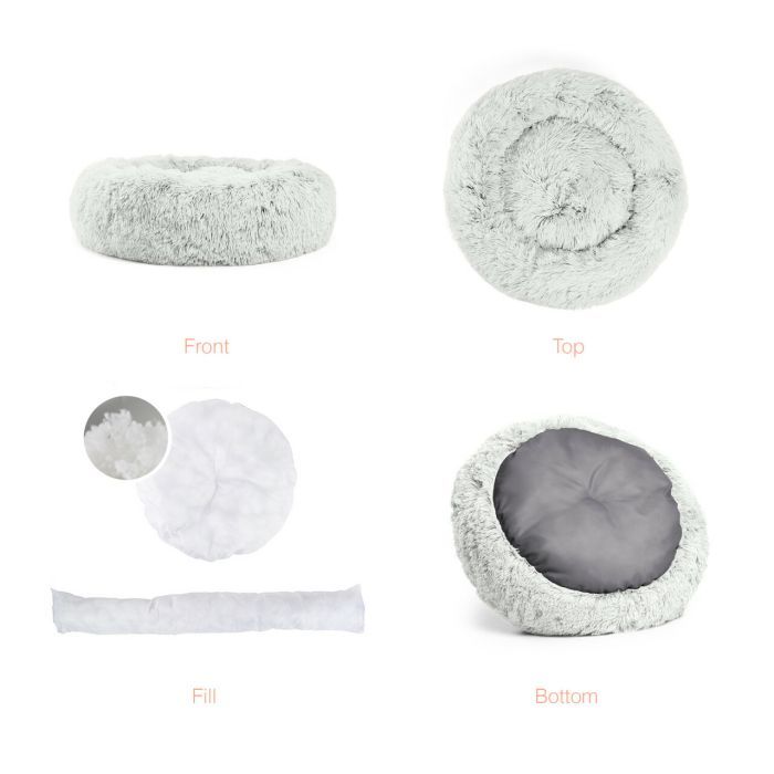 Лежак для животных Best Friends морозный иней 114х114 см (0817403023808) изображение 3