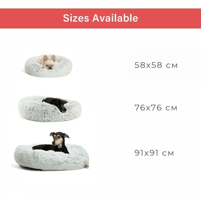 Лежак для животных Best Friends морозный иней 114х114 см (0817403023808) изображение 4