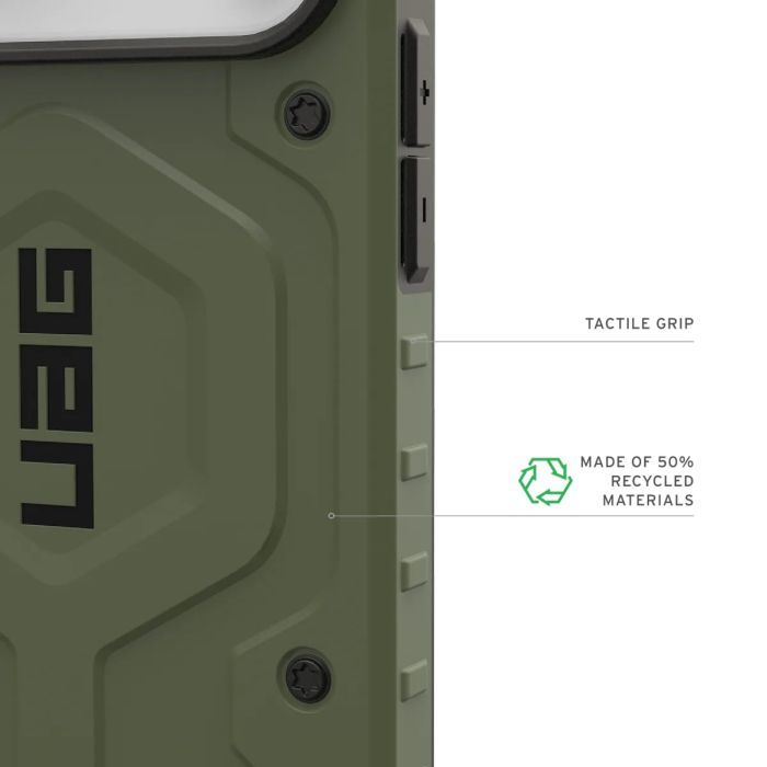 Чехол для мобильного телефона UAG Pathfinder MagSafe iPhone 17 Pro Max Olive (114549117272) изображение 4