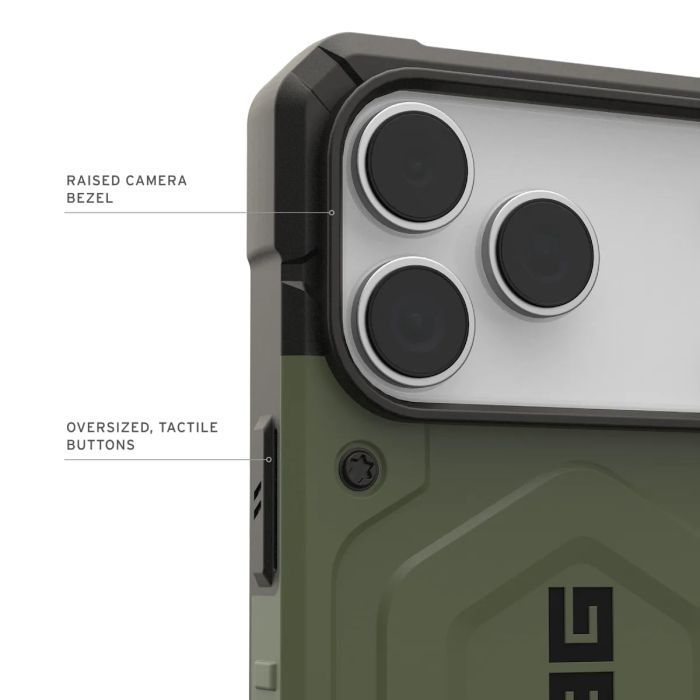 Чехол для мобильного телефона UAG Pathfinder MagSafe iPhone 17 Pro Max Olive (114549117272) изображение 5