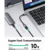 Перехідник OTG USB 3.0 AF to USB-C 0.1m US378 black Ugreen (70889) зображення 5