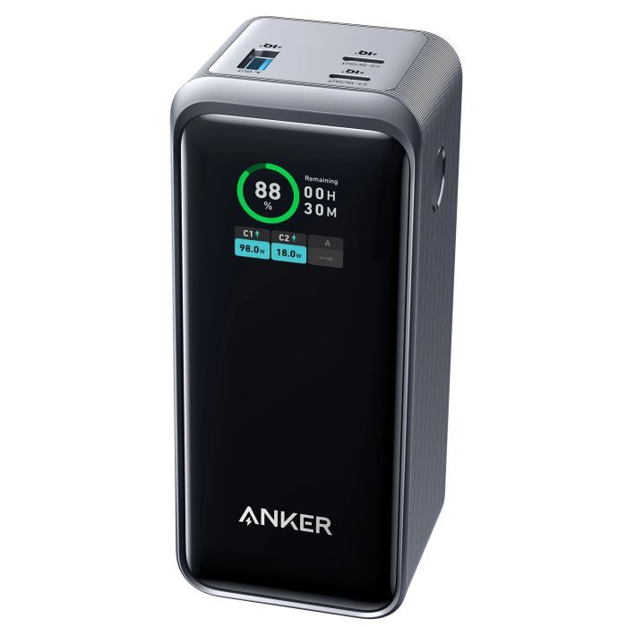 Батарея универсальная Anker Prime 20000mAh, 200W, PD, black (A1336011)