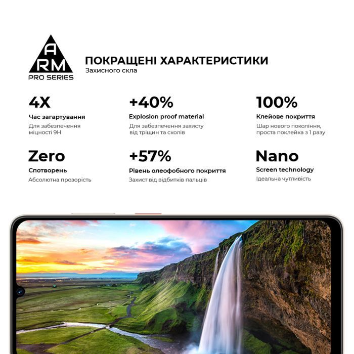 Стекло защитное Armorstandart Pro ZTE Blade A56 4G (ARM87521) изображение 5
