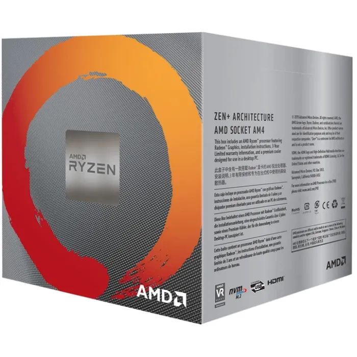Процесор AMD Ryzen 5 3400G (YD3400C5FHSBX) зображення 3