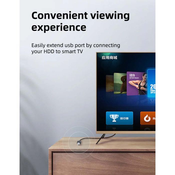 Дата кабель USB 2.0 AM/AF 0.5m Cabletime (CA915156) изображение 4