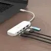 Концентратор J5create USB-C to 2xUSB-A + 2xUSB-C 3.2 10Gbps white (JCH342EW-N) зображення 5