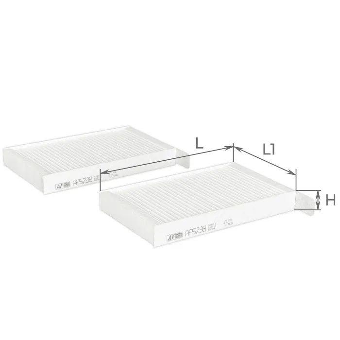 Фильтр салона ALPHA FILTER AF5238-2