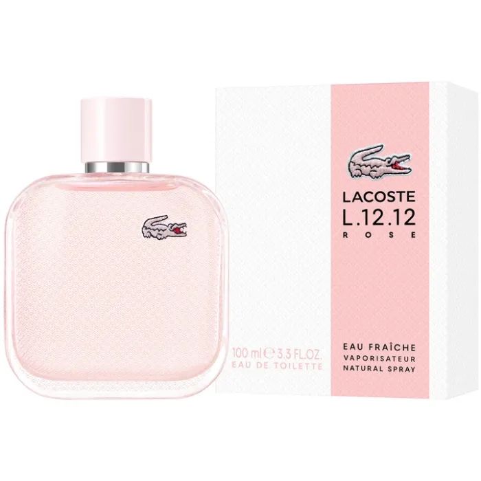 Туалетная вода Lacoste L.12.12 Rose Eau Fraiche 100 мл (3386460149242)