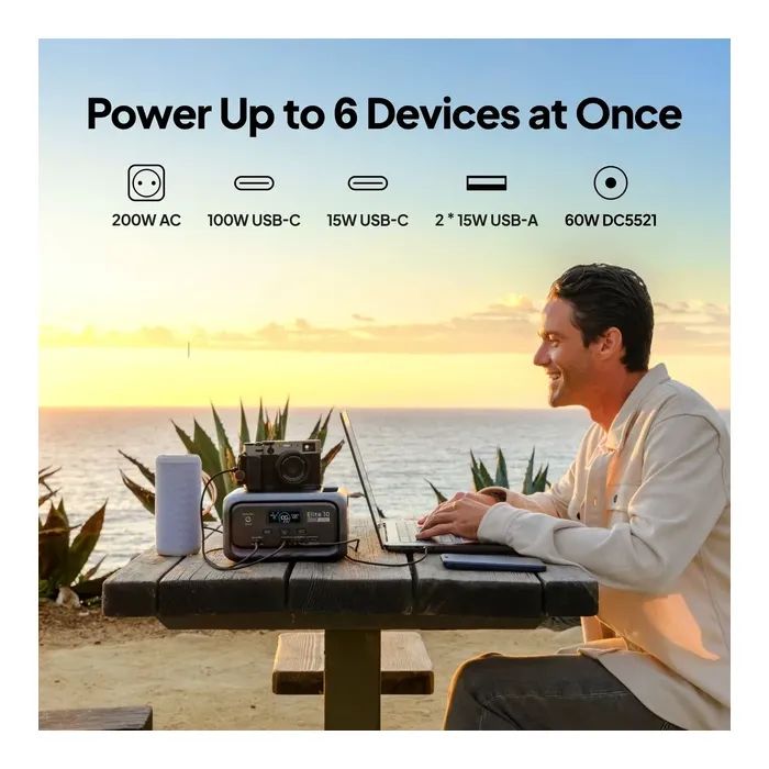 Зарядная станция BLUETTI Elite 10, 200W, 128Wh (EL10) изображение 12