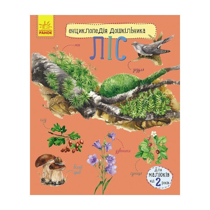 Книга Ліс. Енциклопедія дошкільника - Юлія Каспарова Ранок (9786170936196)