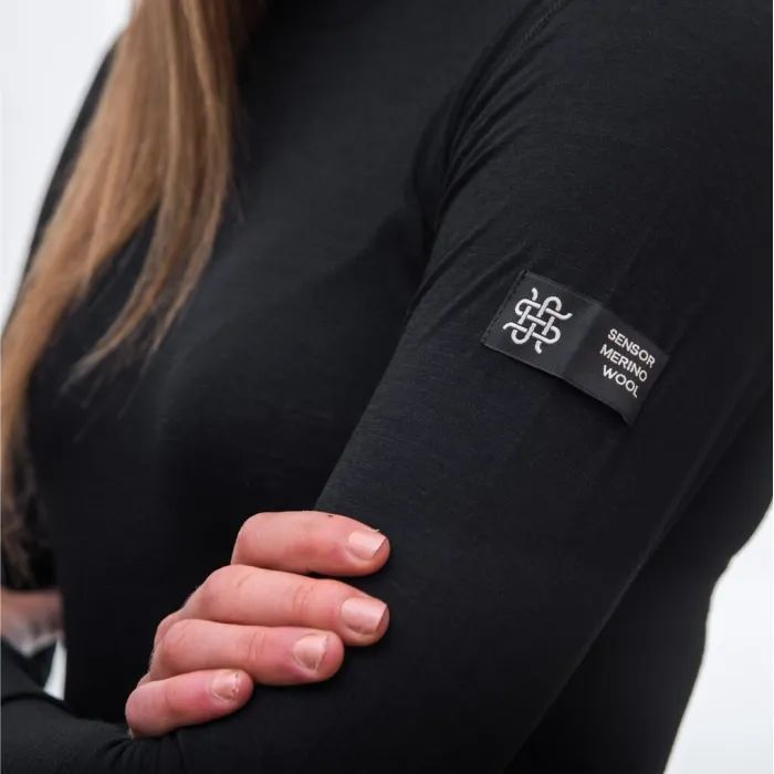 Термокофта Sensor Merino Active LS 11109024, SW11MA-black-L (SW11MA-black-L) изображение 5