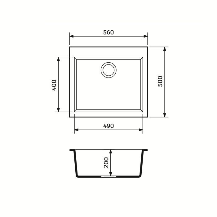 Мойка кухонная Adamant Univer Сахара + змішувач + дозатор (4824296902102) изображение 7