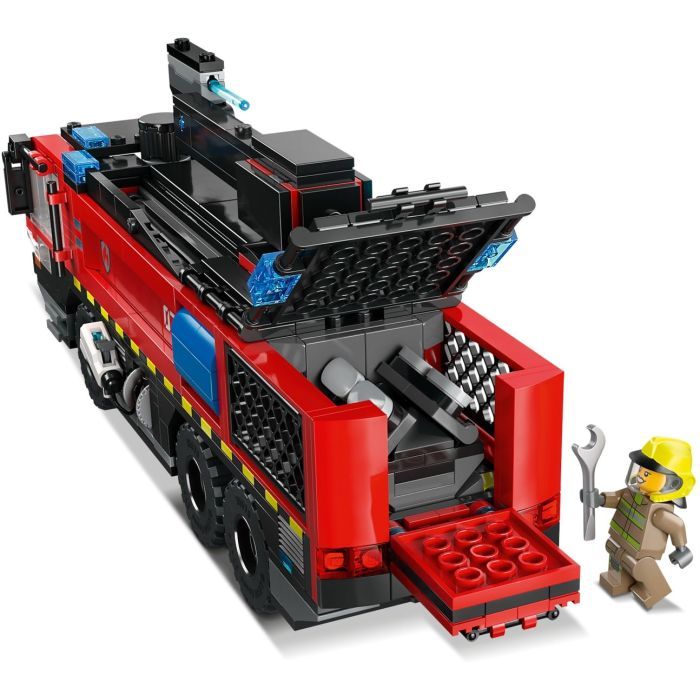 Конструктор LEGO City Пожежна вантажівка в аеропорту (60499) зображення 6